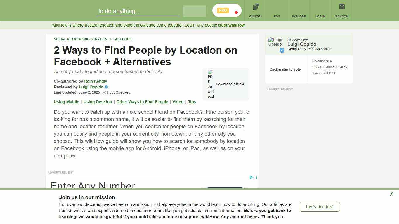 How to Find People by Location on Facebook: Mobile + Desktop