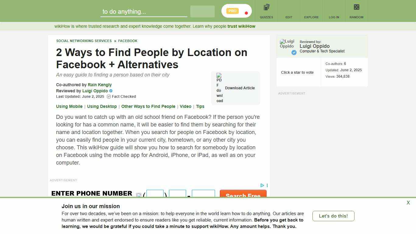 How to Find People by Location on Facebook: Mobile + Desktop